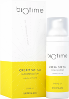 Солнцезащитный крем Biotime SPF50 (50 мл) купить в #REGION_NAME_DECLINE_PP#