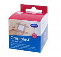 Лейкопластырь OMNIPLAST (5см.*5м.) из текстильной ткани цвета кожи. купить в #REGION_NAME_DECLINE_PP#