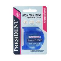 PRESIDENT. Межзубный Суперфлосс "High Tech" средний, 50 м, диаметр чистящей нити 2,2 мм купить в #REGION_NAME_DECLINE_PP#